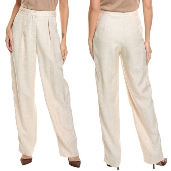 Stella McCartney Katlyn Linen Blend Trousers Size 38